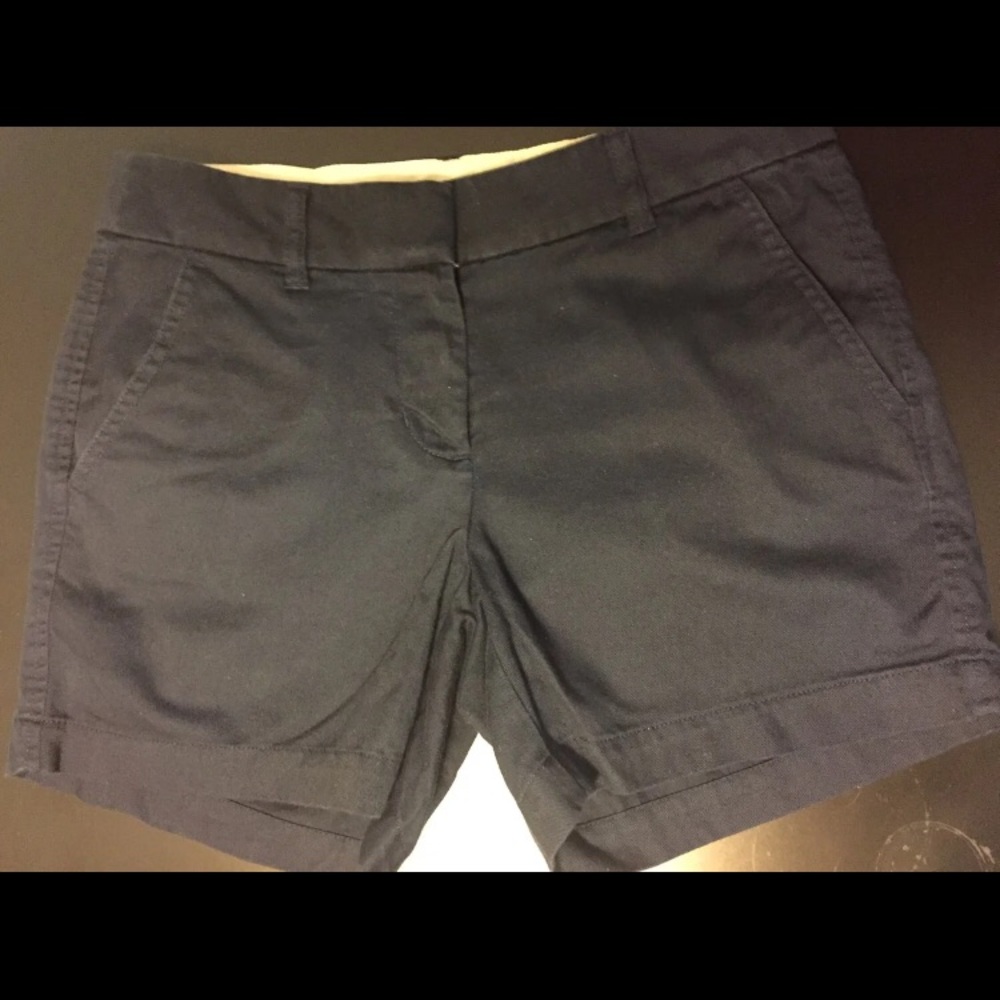 Navy J. crew Shorts